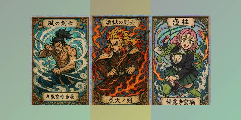 Mythic Slayer Holographic Cards generated by undefined