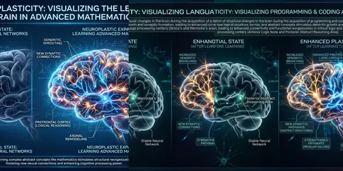 Neuroplasticity Brain Growth generated by gemini-image