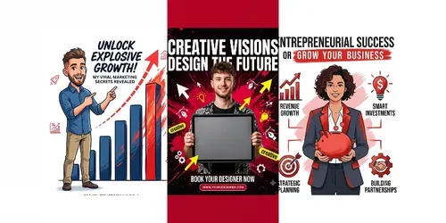 Viral Marketing Infographic Creators generated by gemini-image