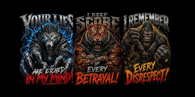 Savage Beast Typography Posters generated by undefined