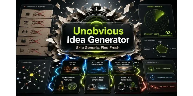 Unobvious Idea Generator generated by undefined