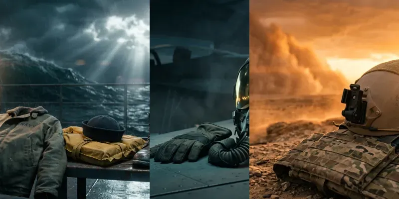 Cinematic Military Kit Scenes No Human