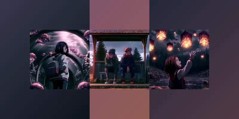 Cinematic Anime Illustrations generated by undefined