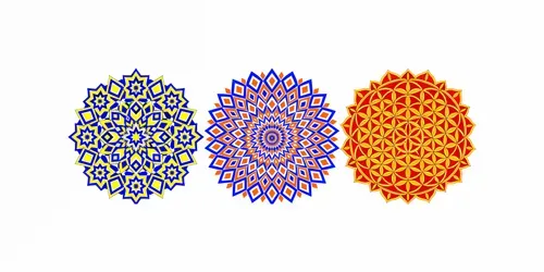 Optical Illusion Mandalas generated by chatgpt-image