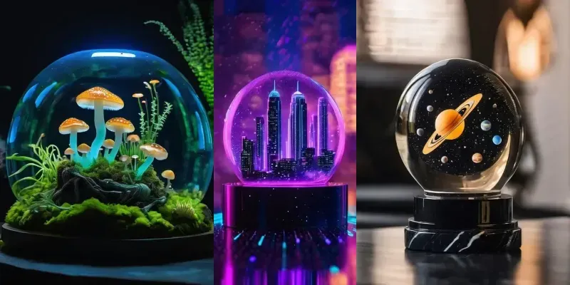 Fantasy Snow Globe Collections generated by undefined