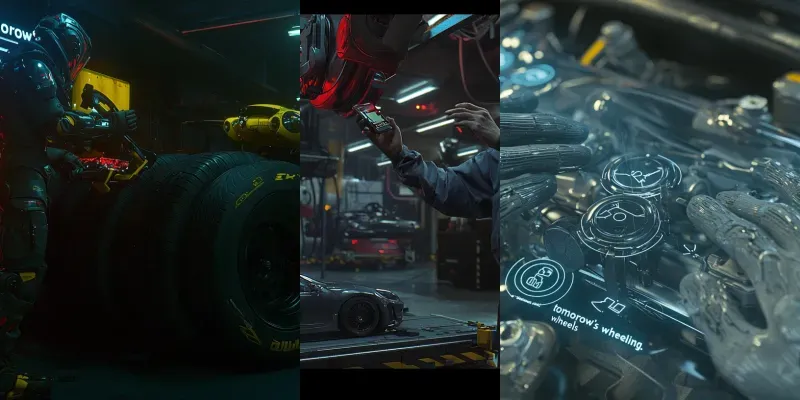 Future Auto Mechanic Cinematics generated by undefined