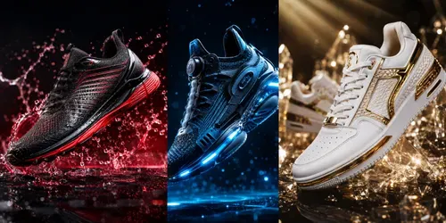 Premium Sneaker Advertisement Generator generated by chatgpt-image