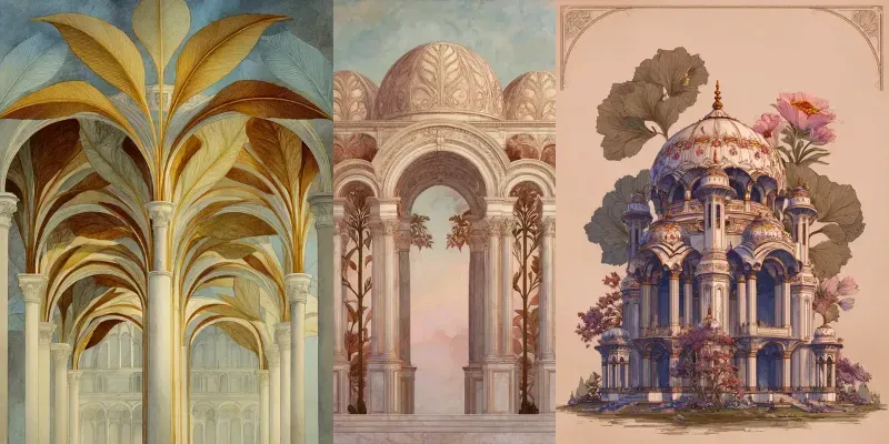 Botanical Architecture Transformations generated by undefined