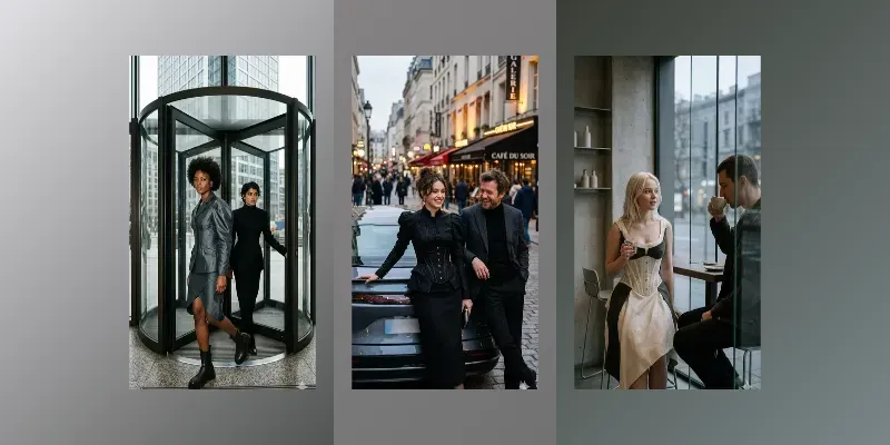 Modern Victorian Editorial Aesthetics generated by undefined