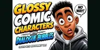 Glossy Comic Characters midjourney prompt mini thumbnail