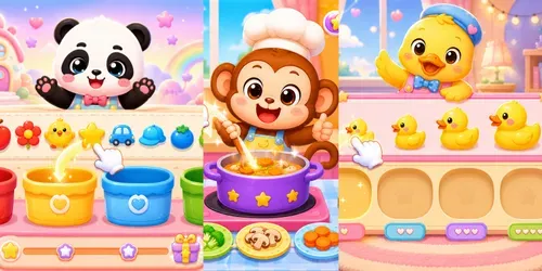 Candy Craft Kids Game Builders generated by chatgpt-image