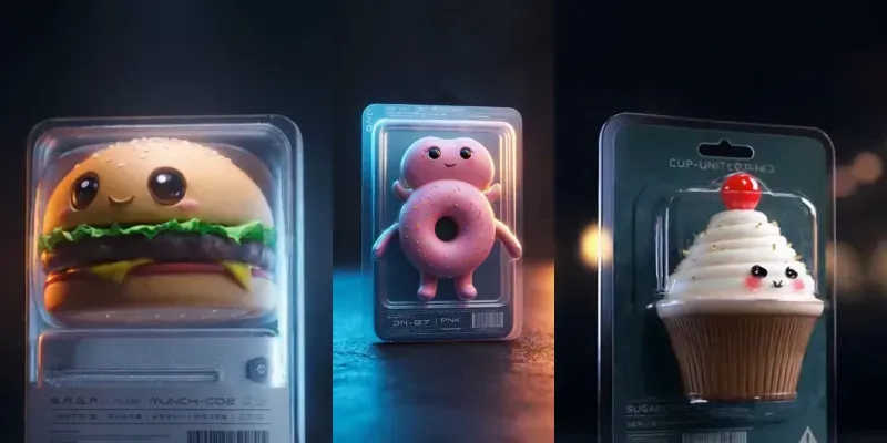 Futuristic Vacuumpacked Character Videos generated by undefined