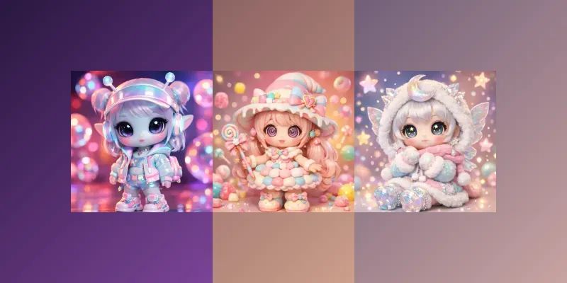 Kawaii 3d Doll Character Generator generated by undefined