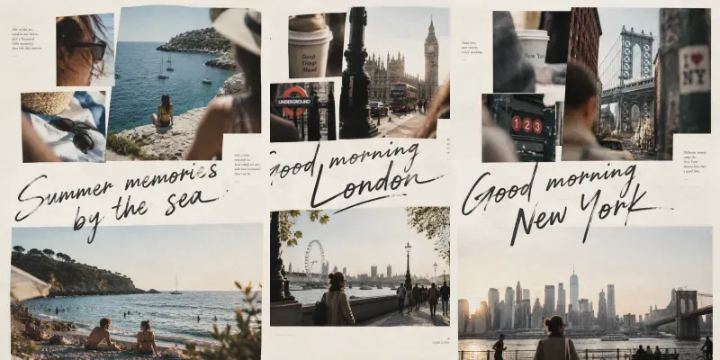 Editorial Narrative Poster Designs