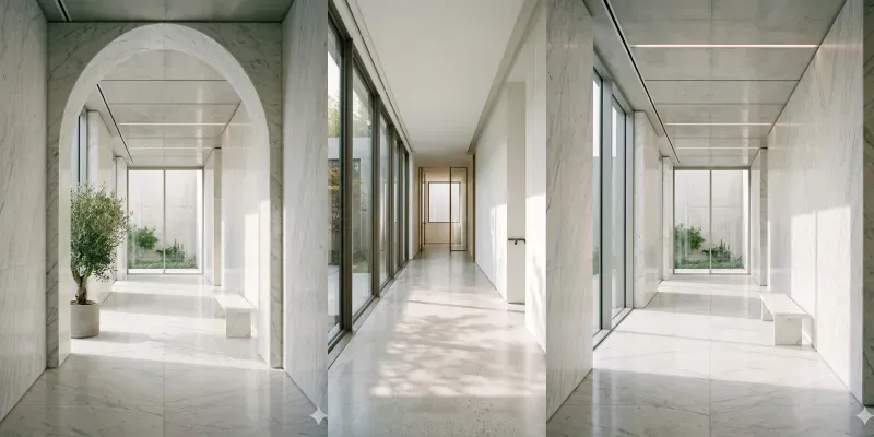 Minimal Architecture Emotion Scenes generated by undefined