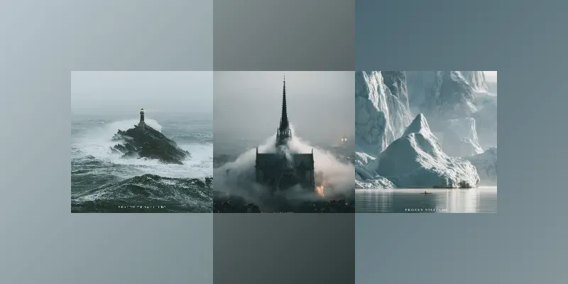 Ready Cinematic Landscape Album Covers generated by undefined