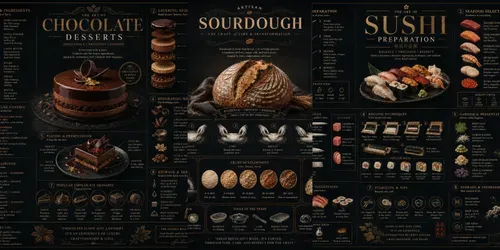 Noir Culinary Blueprints generated by chatgpt-image