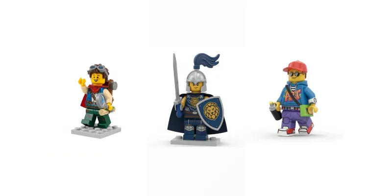 Custom Lego Minifigure Builders generated by undefined