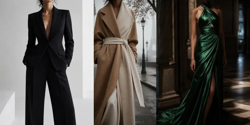 Luxury Fashion Editorial Photos generated by undefined