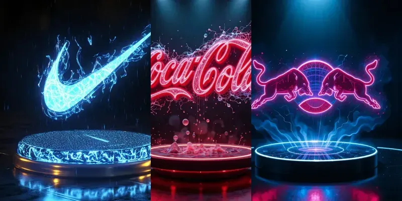 3D Levitating Logo Holograms generated by undefined