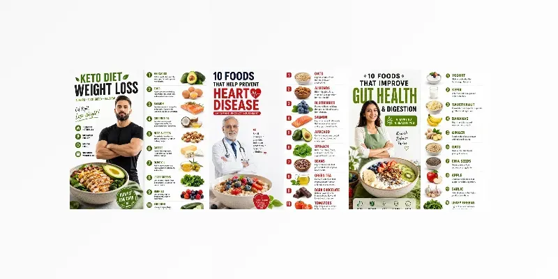 Modern Health Infographics generated by undefined
