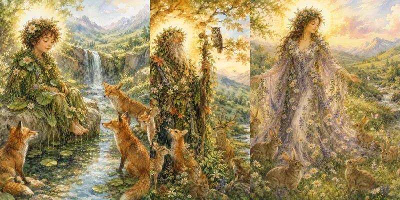 Natures Gentle Guardians generated by undefined