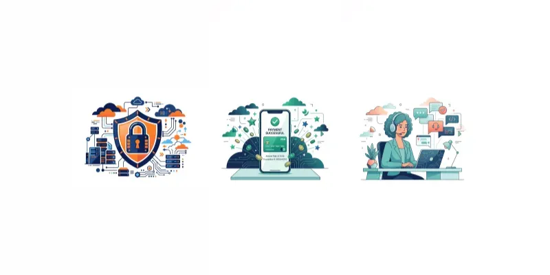 Modern Flat Vector Uiux Illustrations