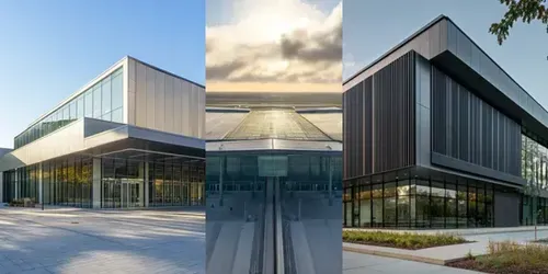 Architecture Anodized Aluminum generated by midjourney