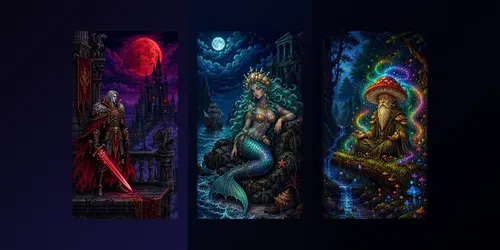 16bit Retro Multiverse Chronicles generated by chatgpt-image