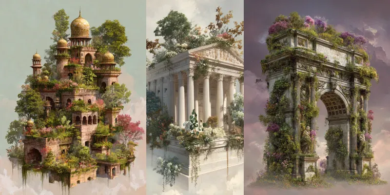 Timegrowth Botanical Landmarks generated by undefined