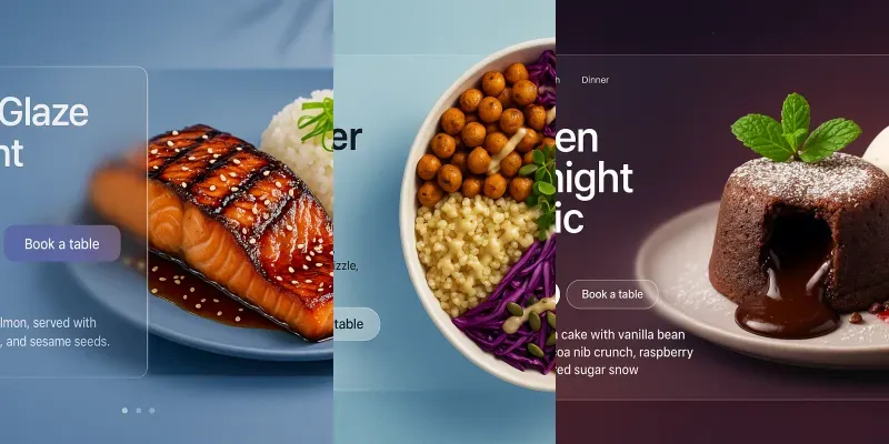 Food Hero Banner Ui Mockup Prompt generated by undefined