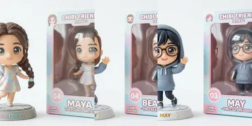 Chibi Collectible Figure Generator generated by gemini-image