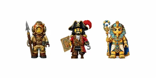 Brick Heroes Minifigure Packs generated by chatgpt-image
