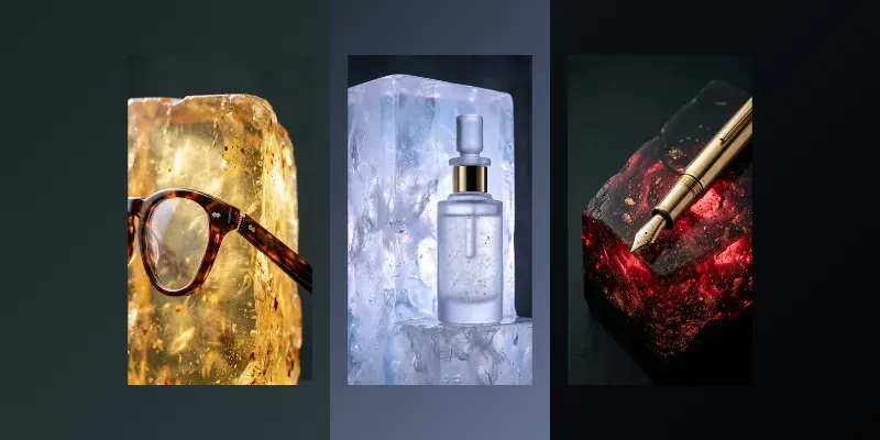 Translucent Void Sculpted Resin Stages generated by undefined