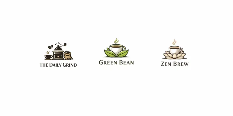 Minimalist Professional Cafe Logos generated by undefined