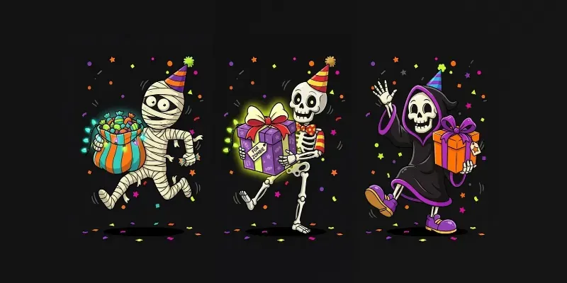 Halloween Character Vectors