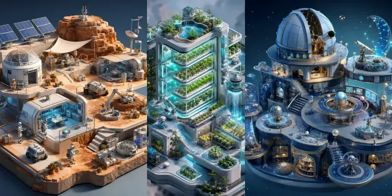 Cinematic Miniature Worlds generated by undefined