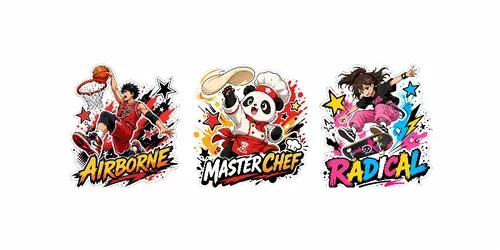 Anime Sticker Text Generator generated by chatgpt-image