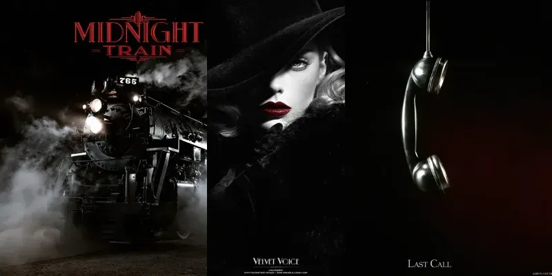 Film Noir Covers generated by undefined