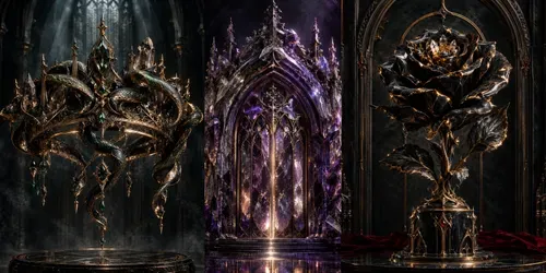 Gothic Alchemy Posters generated by chatgpt-image