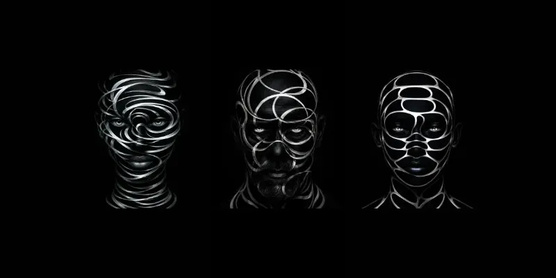 Surreal Optical Illusion Faces generated by undefined