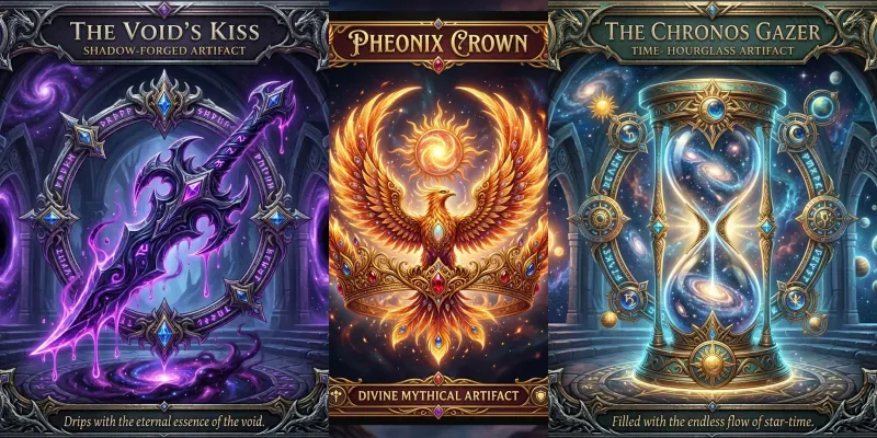 Divine Mythical Artifacts generated by undefined