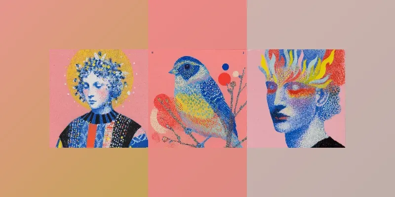 Risograph Pop Folk Illustration Style generated by undefined