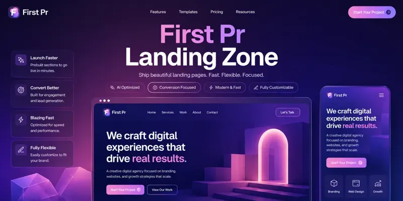 First Pr Landing Zone generated by undefined