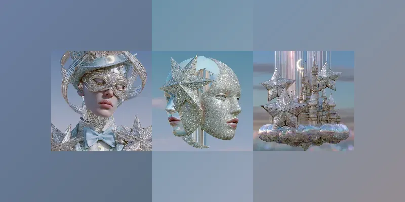 Silver Star Fantasy Visions generated by undefined