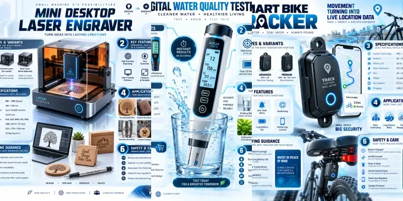 Futuristic Device Infographics generated by undefined