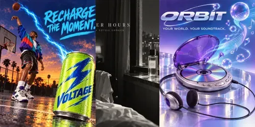 90s Product Advertisement Generator generated by chatgpt-image