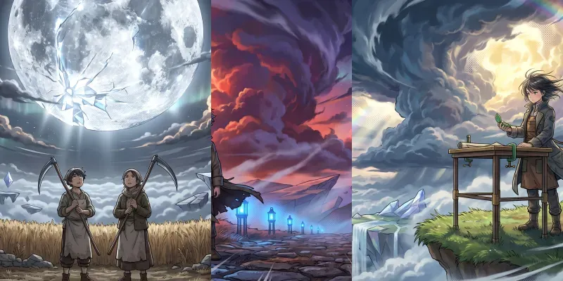 Sublime Sky Anime Key Visual Engines