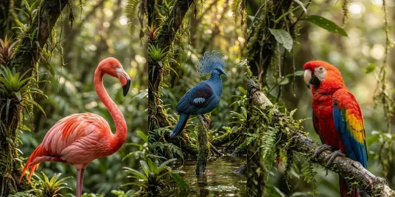 Vertical Bird Portrait Generator generated by undefined