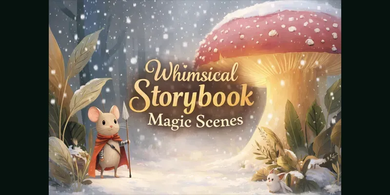 Cartoonish Storybook Illustrations generated by undefined